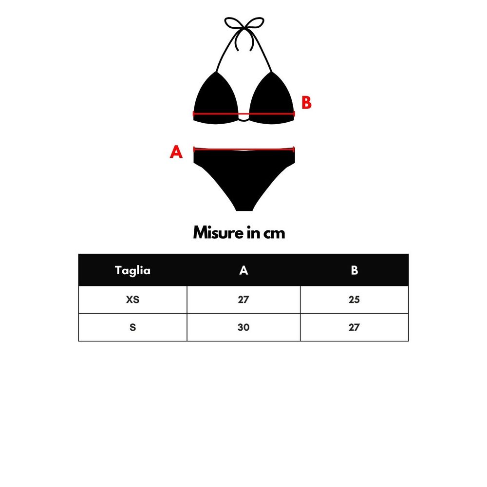 Bottega Veneta Bikini aus schwarzem Polyamid