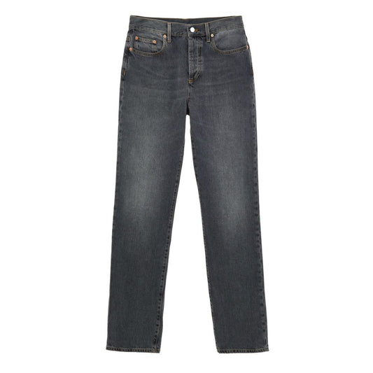 Gucci Graue Baumwolljeans Denim