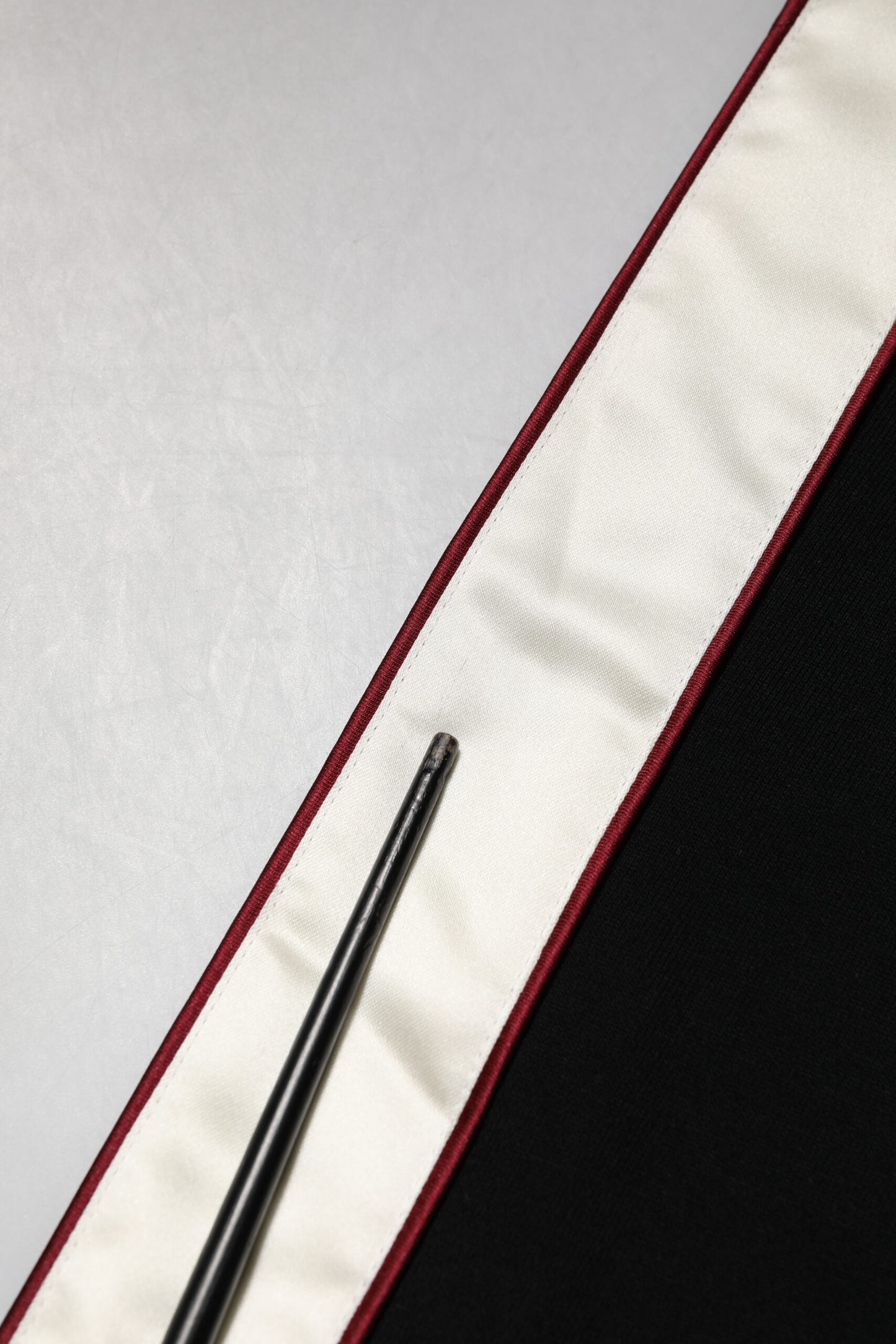 Dolce & Gabbana Schwarze Baumwollplakette Track Cardigan Pullover