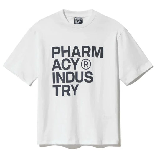 Pharmacy Industry T-Shirt aus weißer Baumwolle
