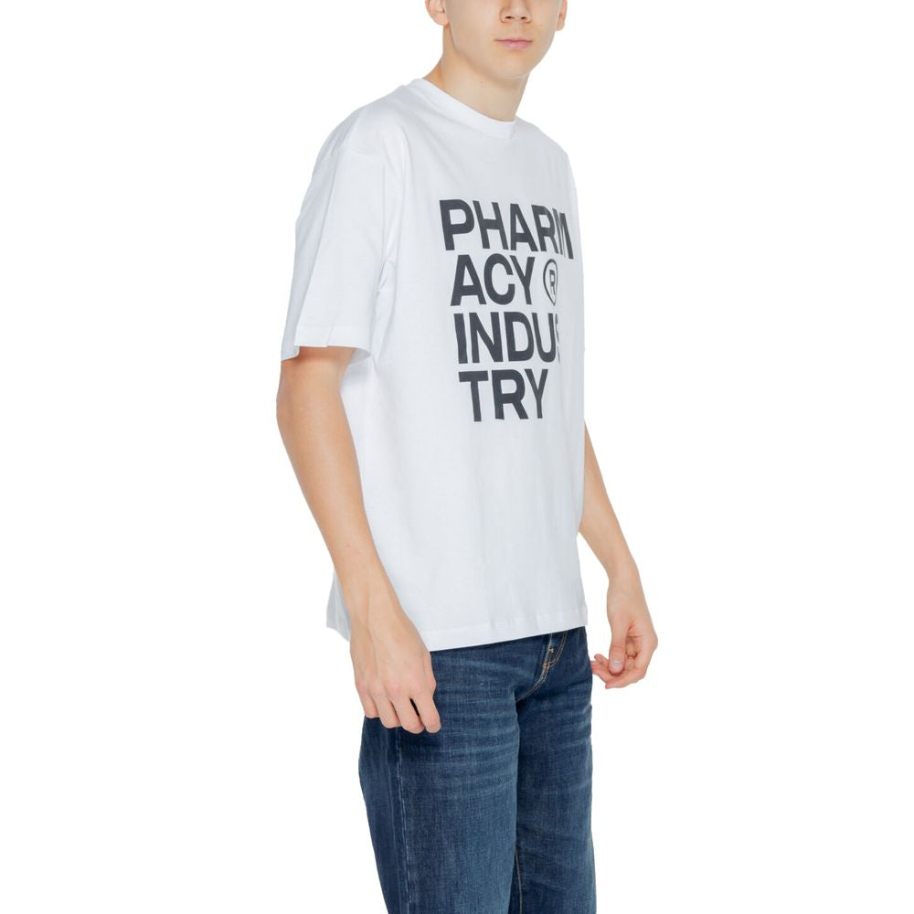 Pharmacy Industry T-Shirt aus weißer Baumwolle