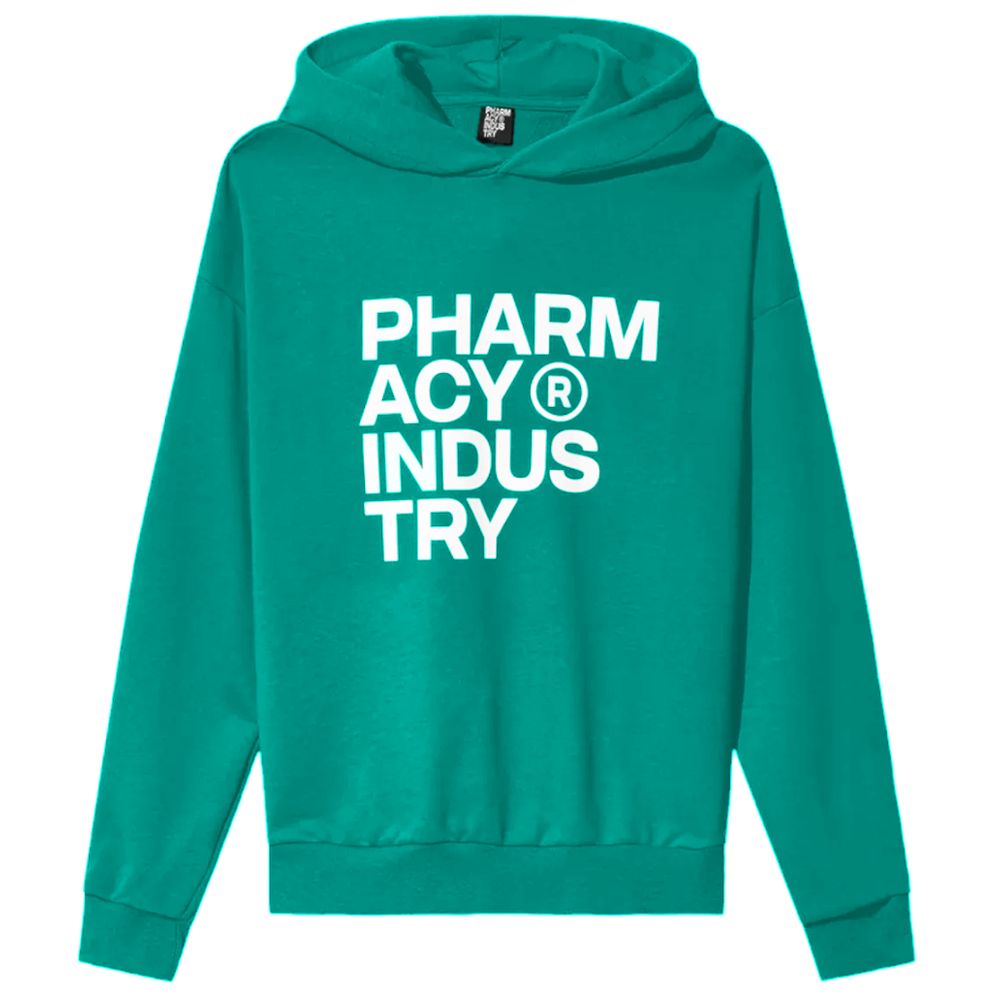 Pharmacy Industry Grüner Baumwollpullover für Männer
