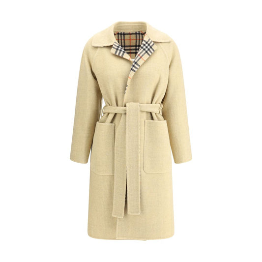Burberry Beidseitig tragbarer Wollmantel
