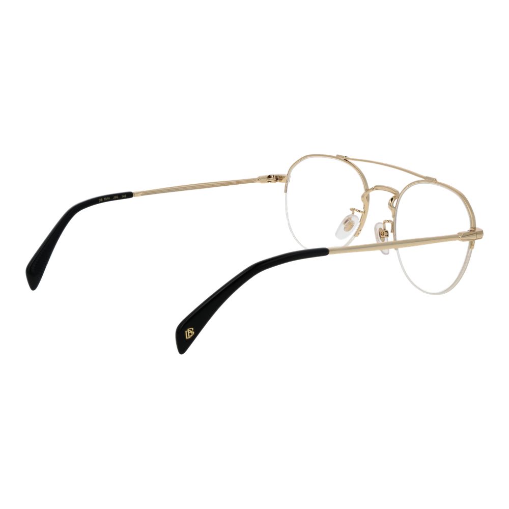 David Beckham Goldene Metallbrille (Rahmen)