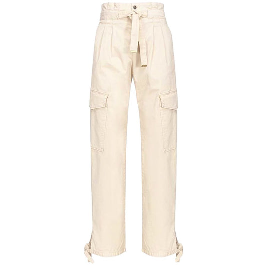PINKO Weiße Baumwolljeans &amp