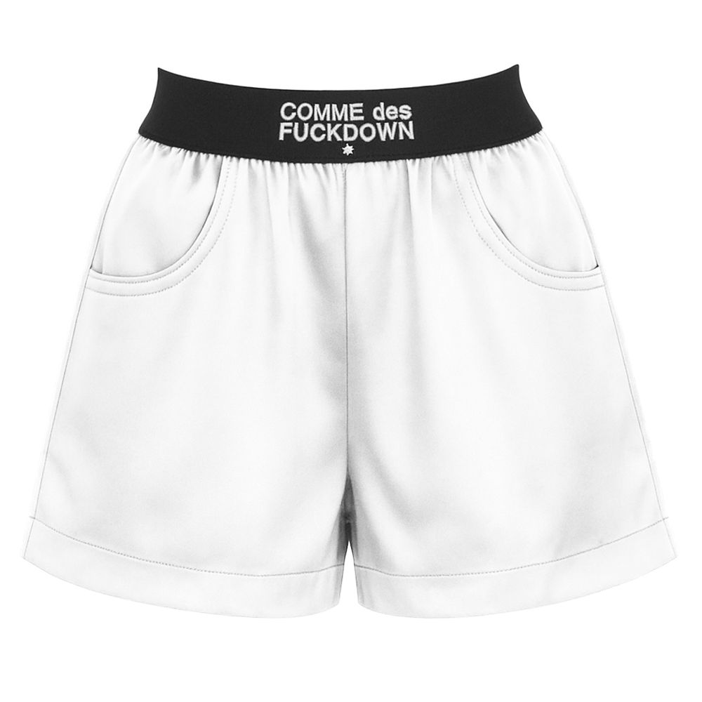 Comme Des Fuckdown Weiße Modal Short