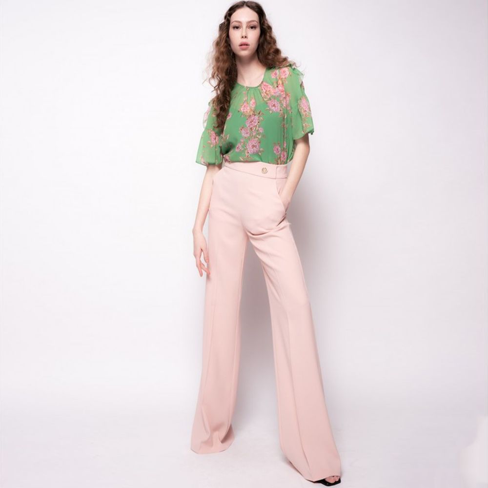 PINKO Rosa Polyester Jeans &amp