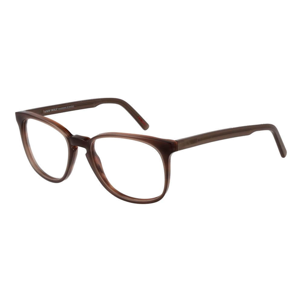 Andy Wolf Braune Acetat-Brille (Rahmen)