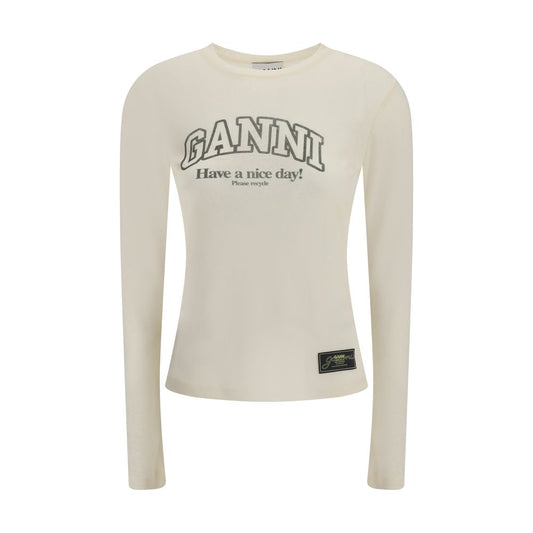 Ganni Langärmeliges T-Shirt