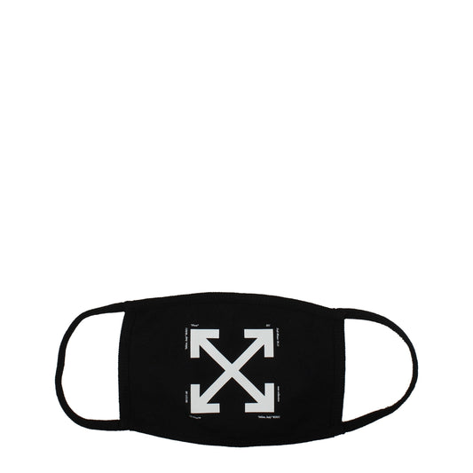 Off-White Gesichtsmasken aus schwarzer Baumwolle