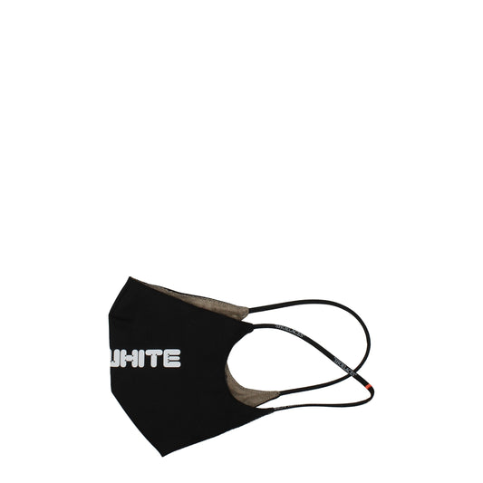 Off-White Gesichtsmasken aus schwarzer Baumwolle