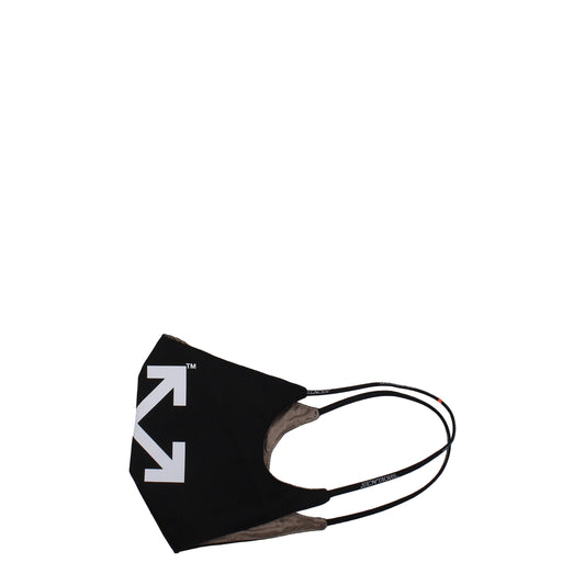 Off-White Gesichtsmasken aus schwarzer Baumwolle