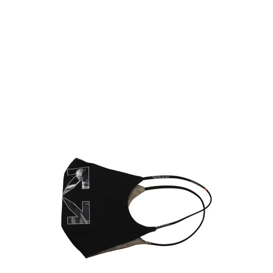 Off-White Gesichtsmasken aus schwarzer Baumwolle