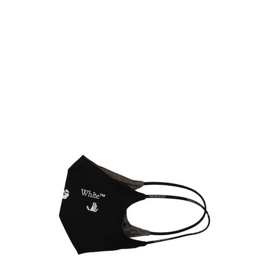 Off-White Gesichtsmasken aus schwarzer Baumwolle