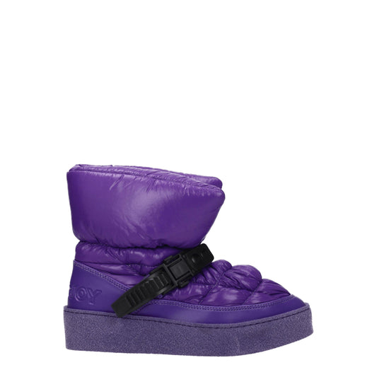 Khrisjoy Lila Polyester-Stiefeletten