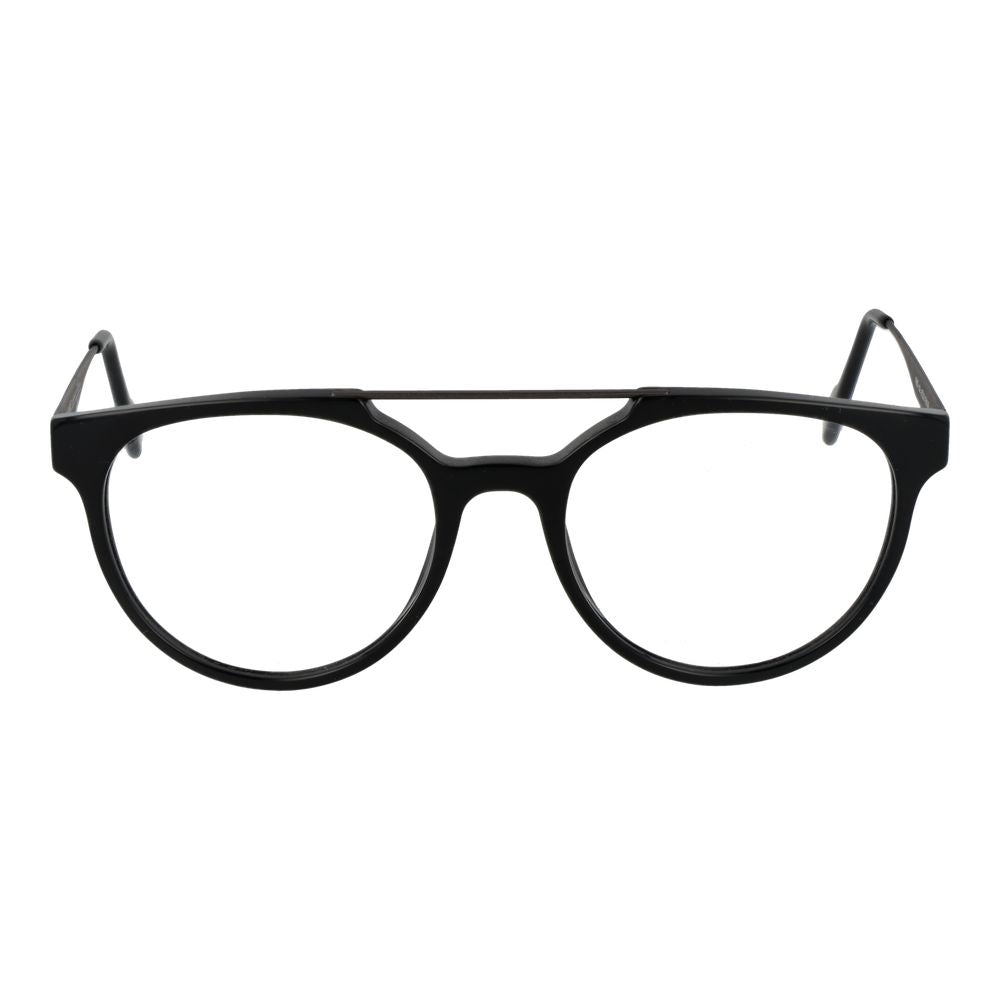 Andy Wolf Schwarze Acetat-Brille (Gestell)