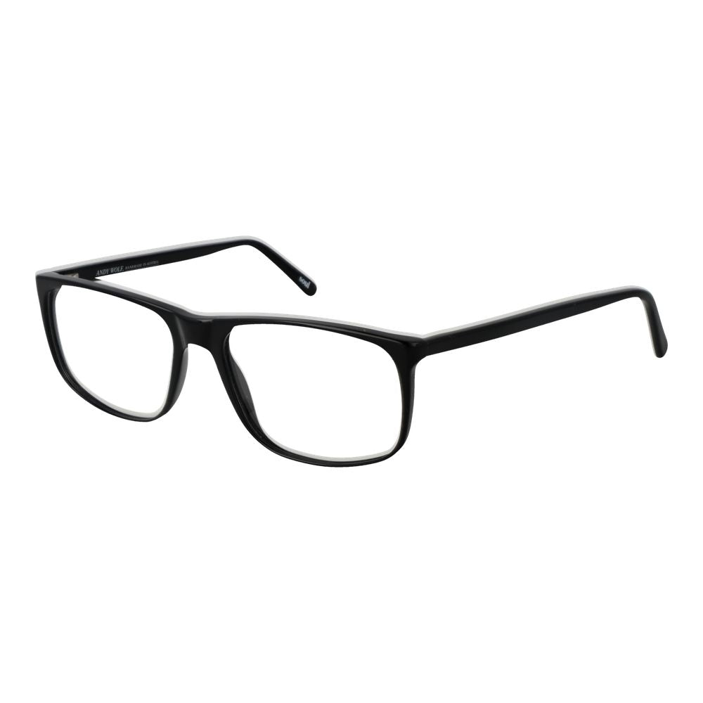 Andy Wolf Schwarze Brille aus Acetat (Rahmen)