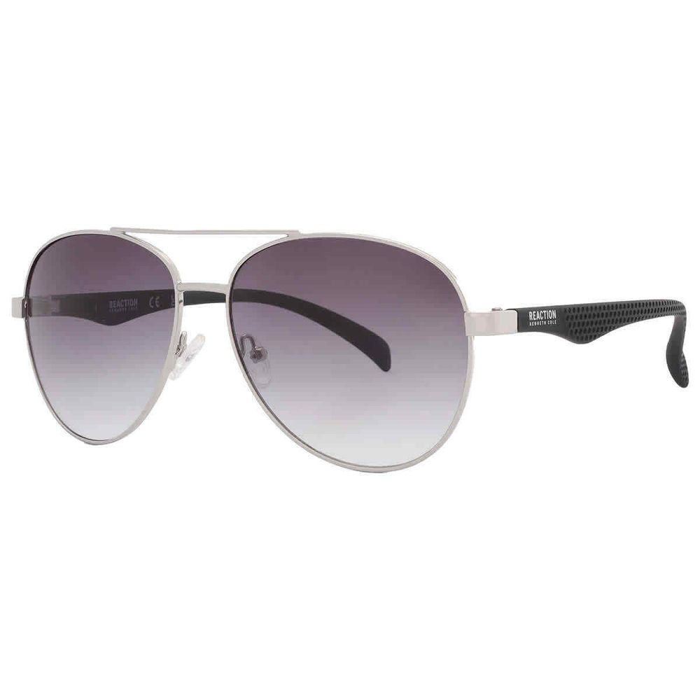 Kenneth Cole Graue Metall-Sonnenbrille