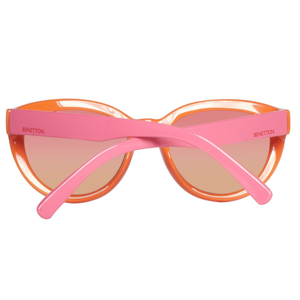 Benetton Rote Injektionssonnenbrille