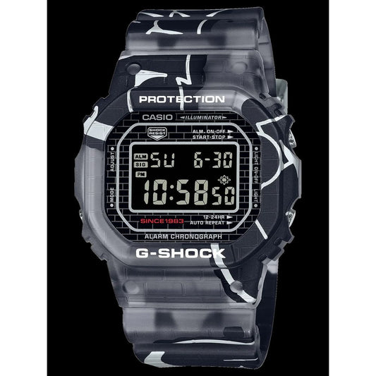 Casio Graue Uhr aus Harz