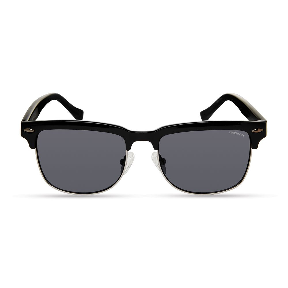 Kenneth Cole Schwarze Acetat-Sonnenbrille