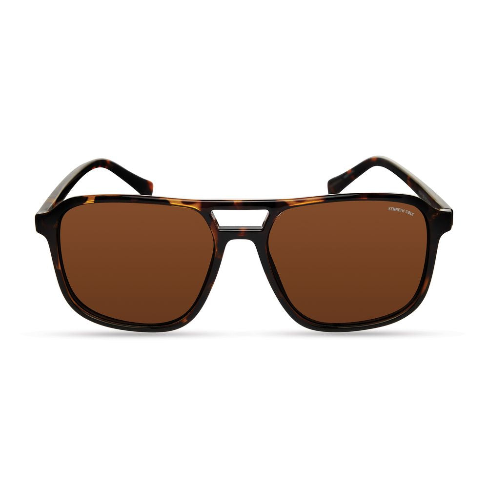 Kenneth Cole Braun gespritzte Sonnenbrille