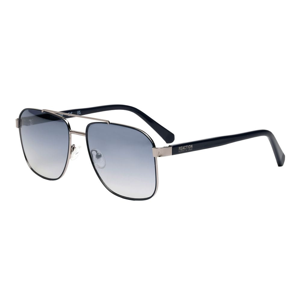 Kenneth Cole Schwarze Metall-Sonnenbrille