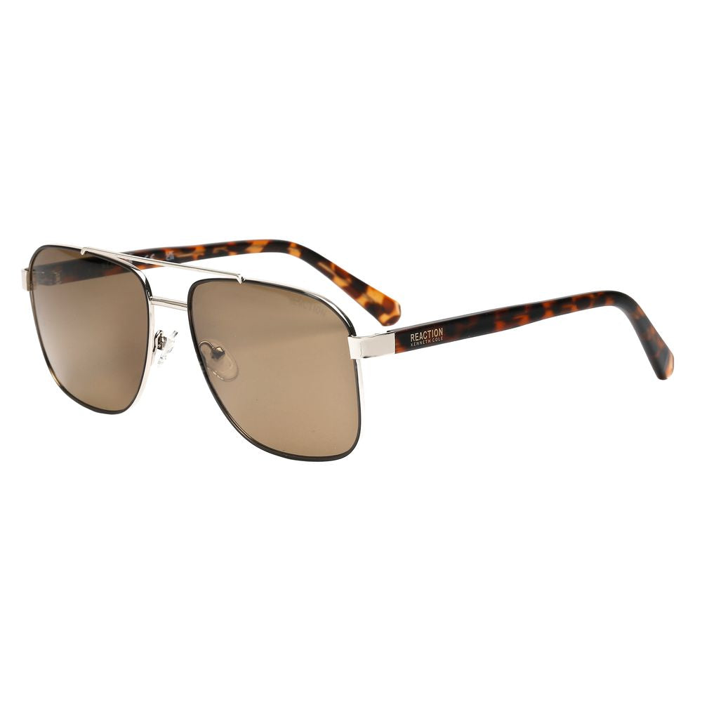 Kenneth Cole Braune Sonnenbrille aus Harz