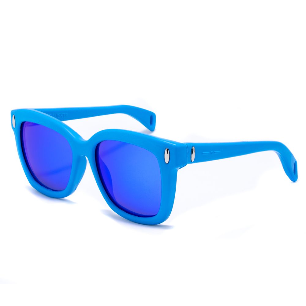 Italia Independent Blaue Acetat-Sonnenbrille