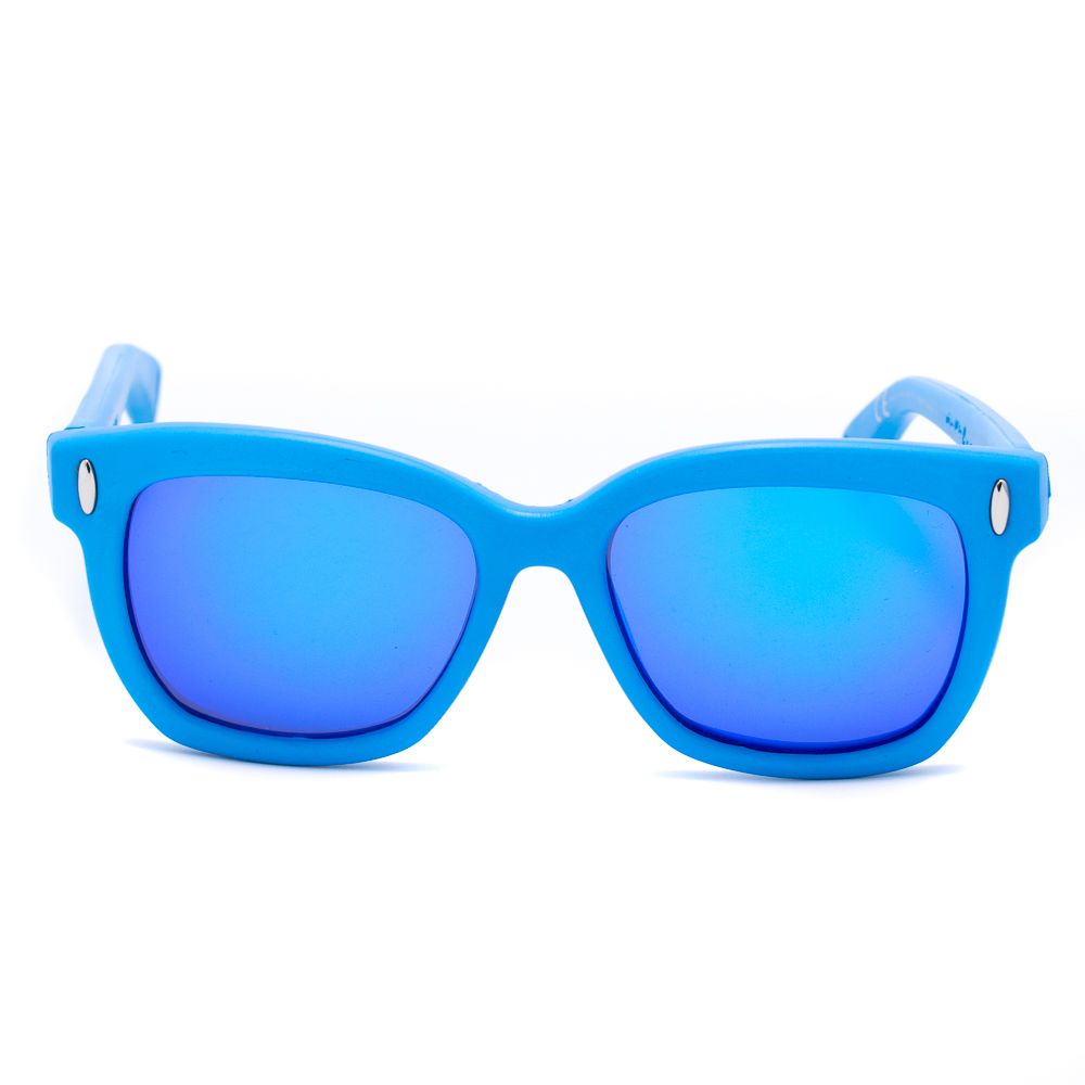 Italia Independent Blaue Acetat-Sonnenbrille