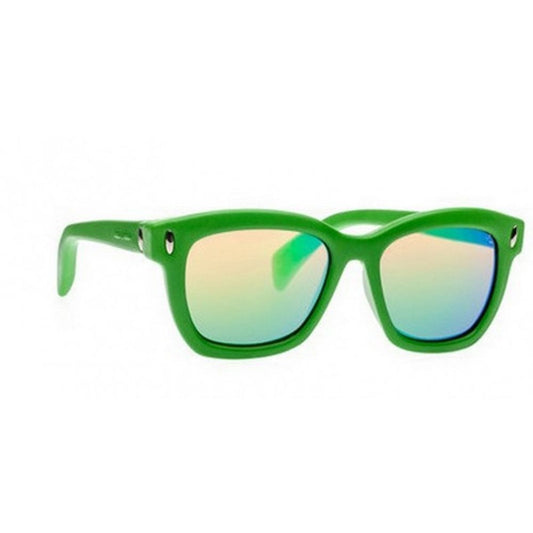 Italia Independent Grüne Gummi-Sonnenbrille