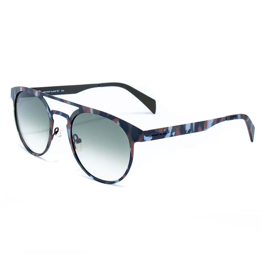 Italia Independent Graue Metall-Sonnenbrille