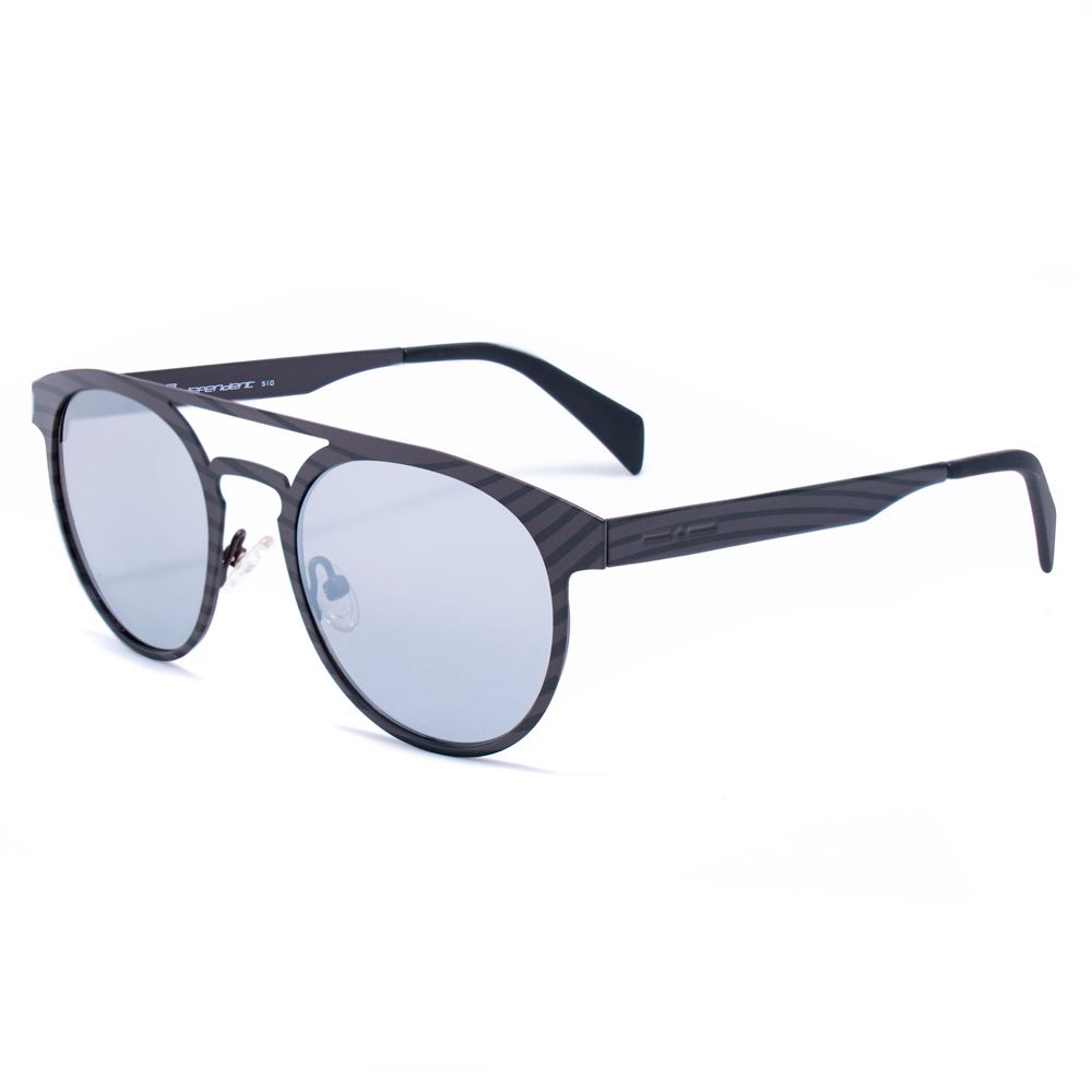 Italia Independent Graue Metall-Sonnenbrille