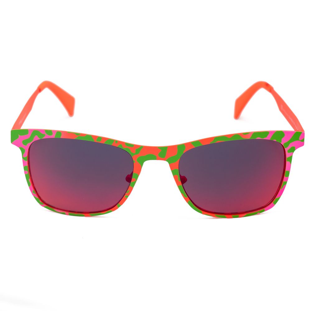 Italia Independent Grüne Metall-Sonnenbrille