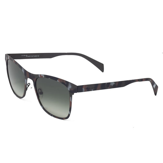 Italia Independent Braune Metall-Sonnenbrille