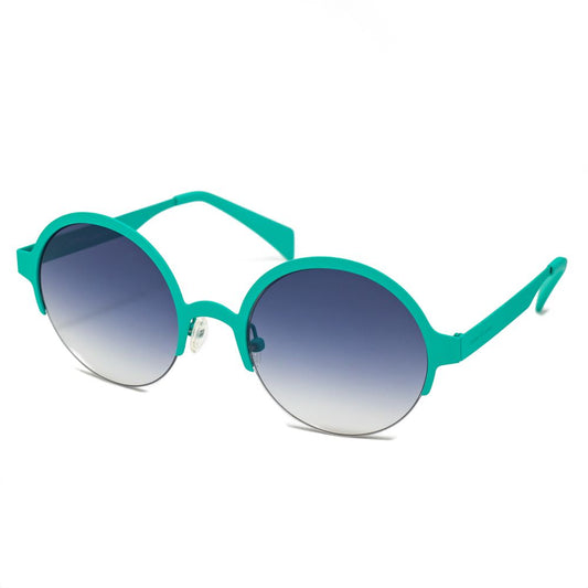 Italia Independent Blaue Metall-Sonnenbrille