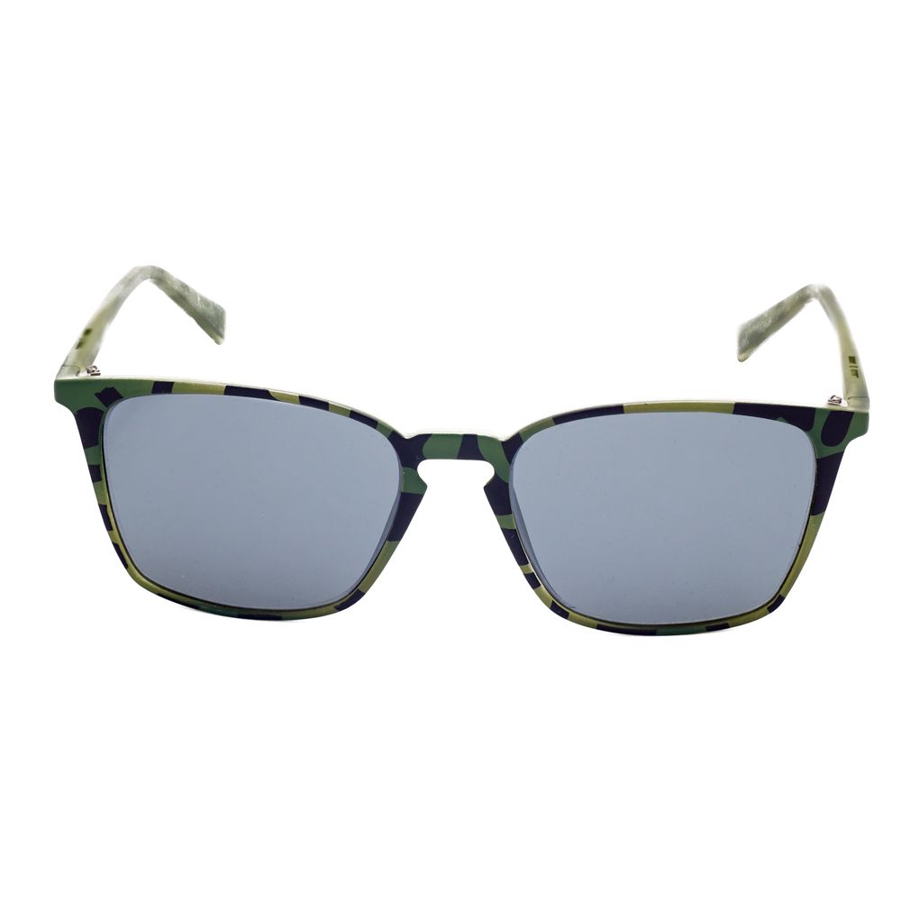 Italia Independent Grüne Acetat-Sonnenbrille