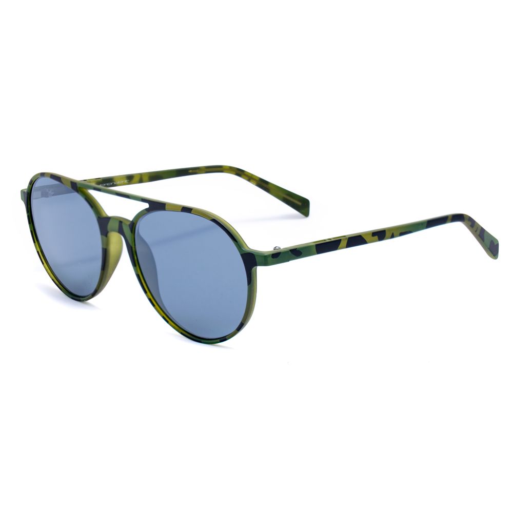 Italia Independent Grüne Acetat-Sonnenbrille