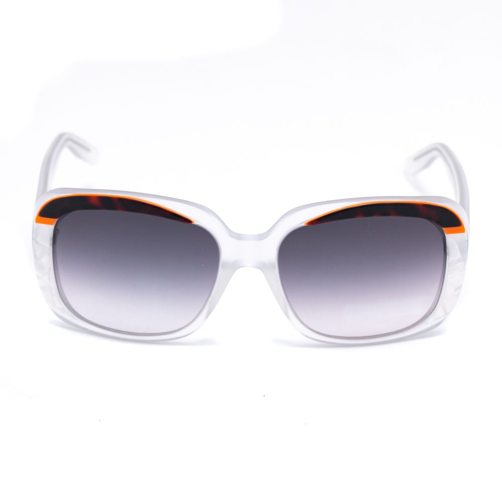 Italia Independent Weiße Acetat-Sonnenbrille