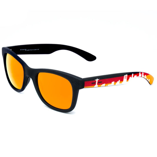 Italia Independent Schwarze Acetat-Sonnenbrille
