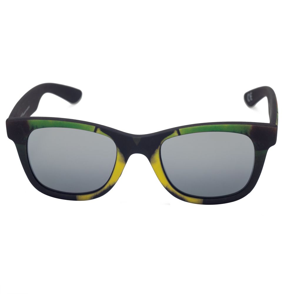 Italia Independent Grüne Acetat-Sonnenbrille