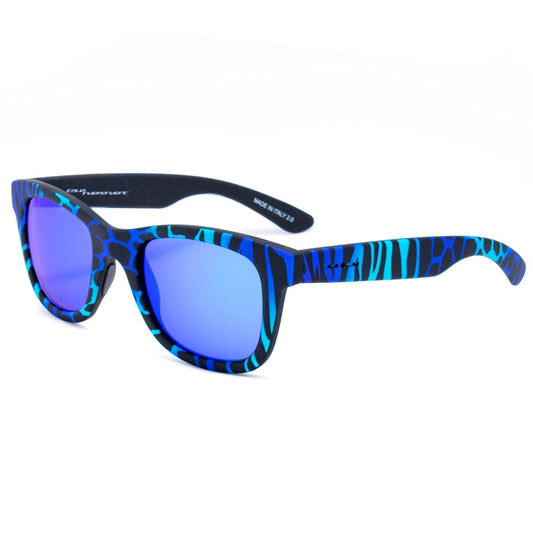 Italia Independent Blaue Acetat-Sonnenbrille