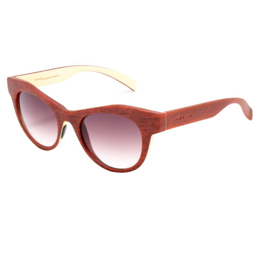 Italia Independent Braune Acetat-Sonnenbrille