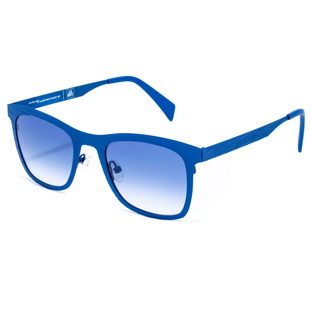 Italia Independent Blaue Metall-Sonnenbrille