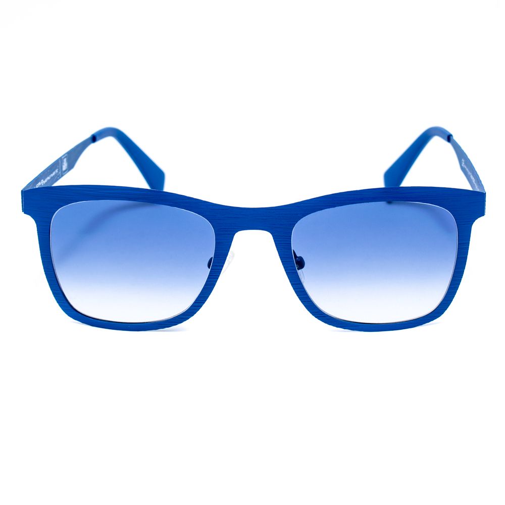 Italia Independent Blaue Metall-Sonnenbrille