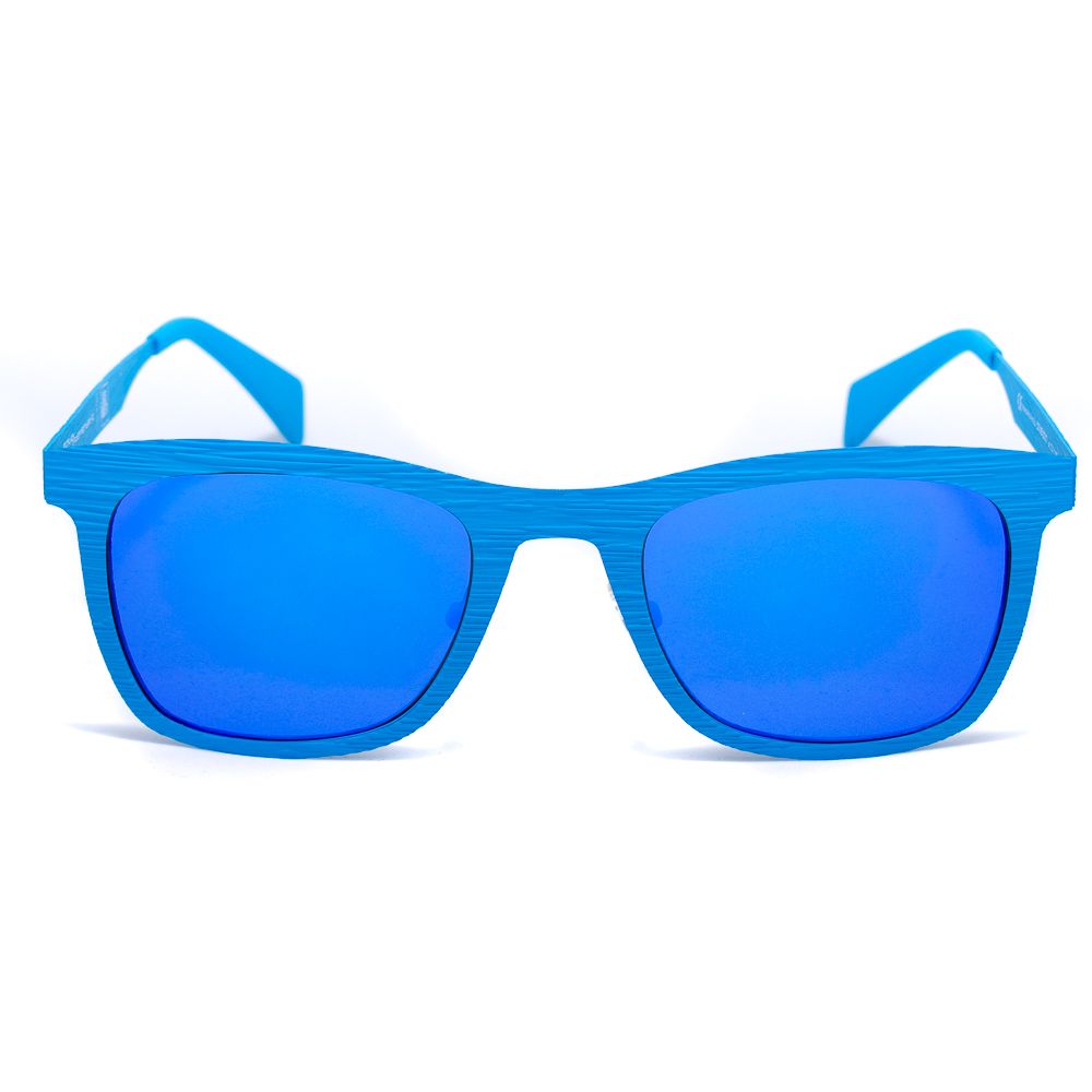 Italia Independent Blaue Metall-Sonnenbrille