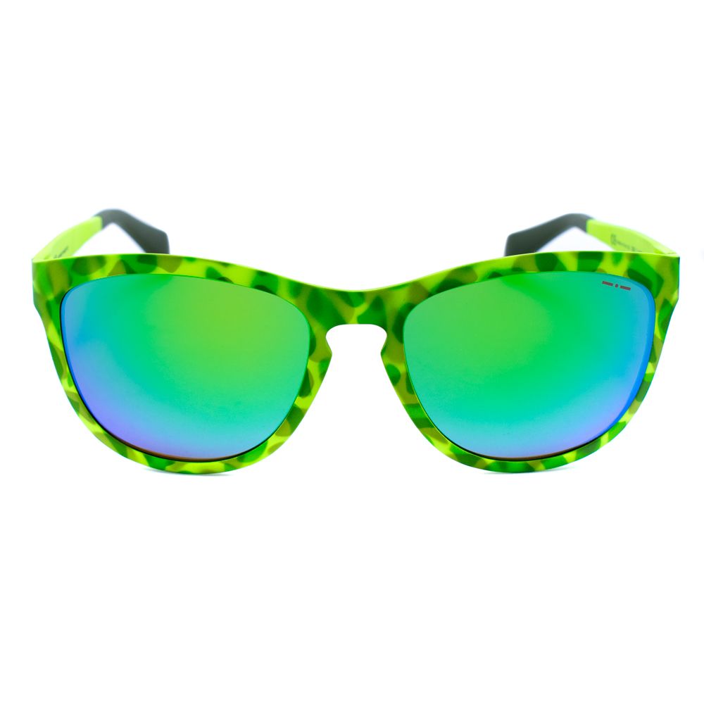 Italia Independent Grüne Acetat-Sonnenbrille