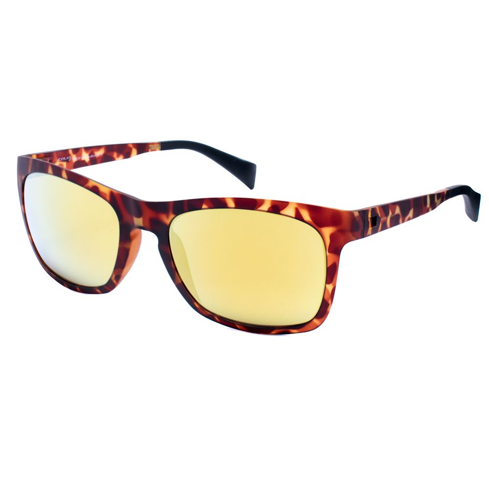 Italia Independent Braune Acetat-Sonnenbrille