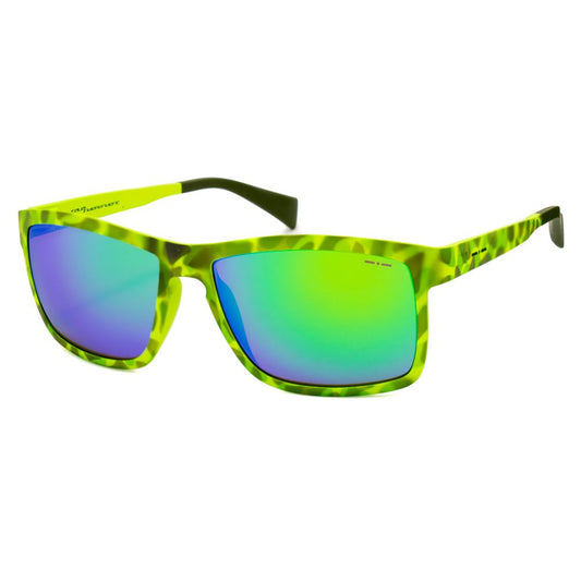 Italia Independent Grüne Acetat-Sonnenbrille