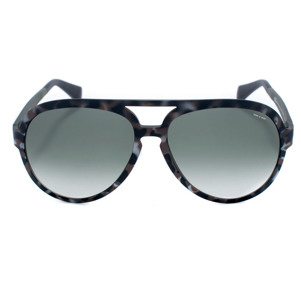 Italia Independent Braune Acetat-Sonnenbrille